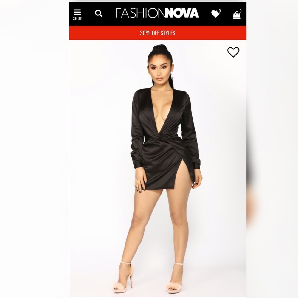 Fashion Nova Sugar Free Dress